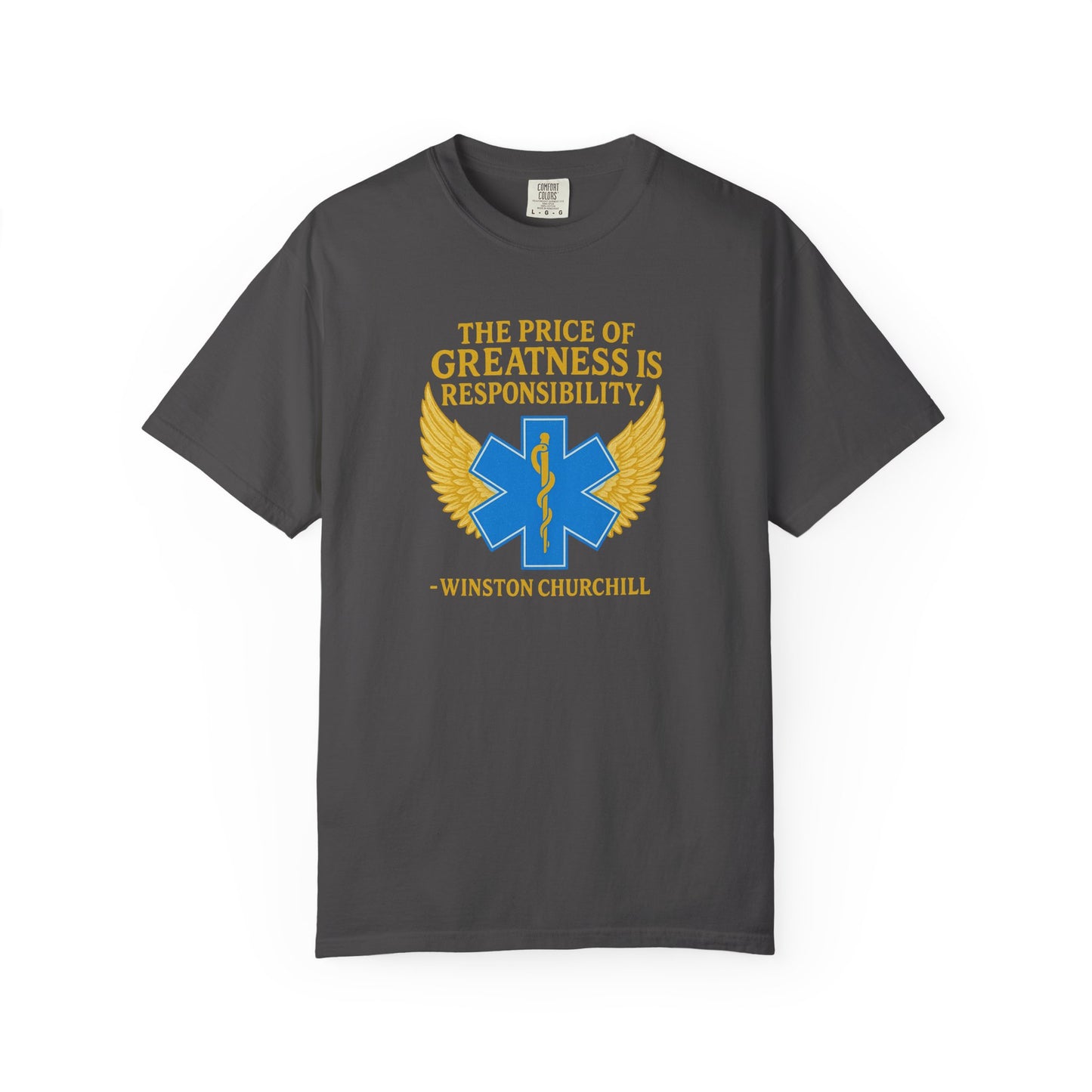 Price of Greatness T-shirt, front
