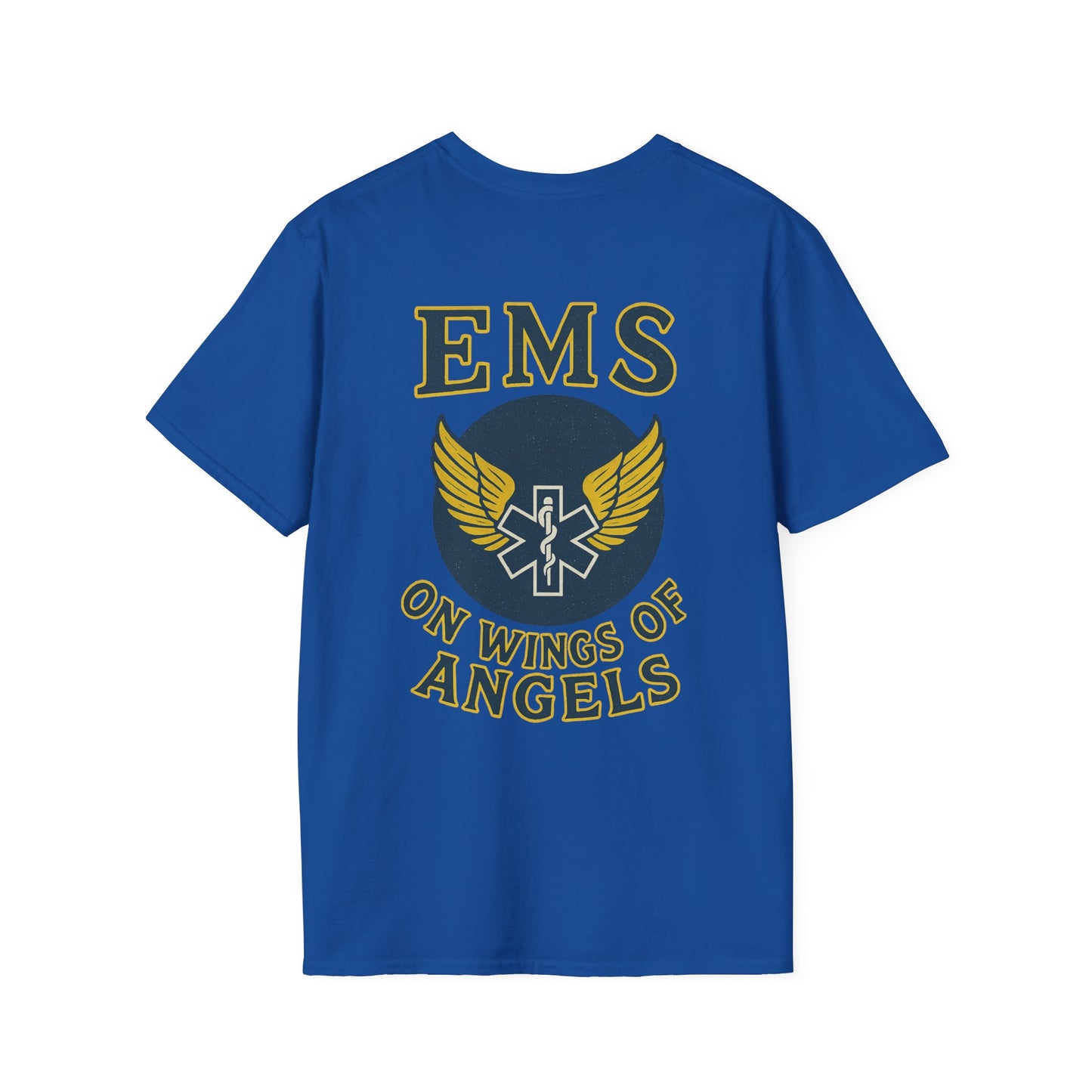 Wings of Angels EMS T-Shirt, back/front logo