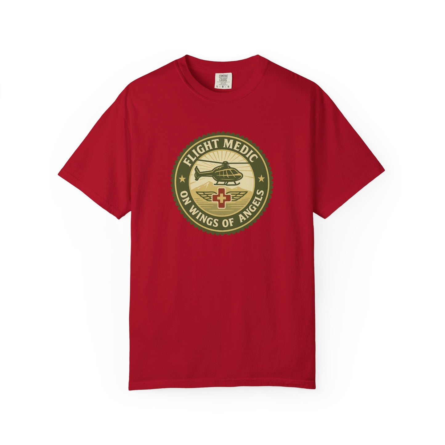 MEDEVAC Flight Medic T-shirt, front