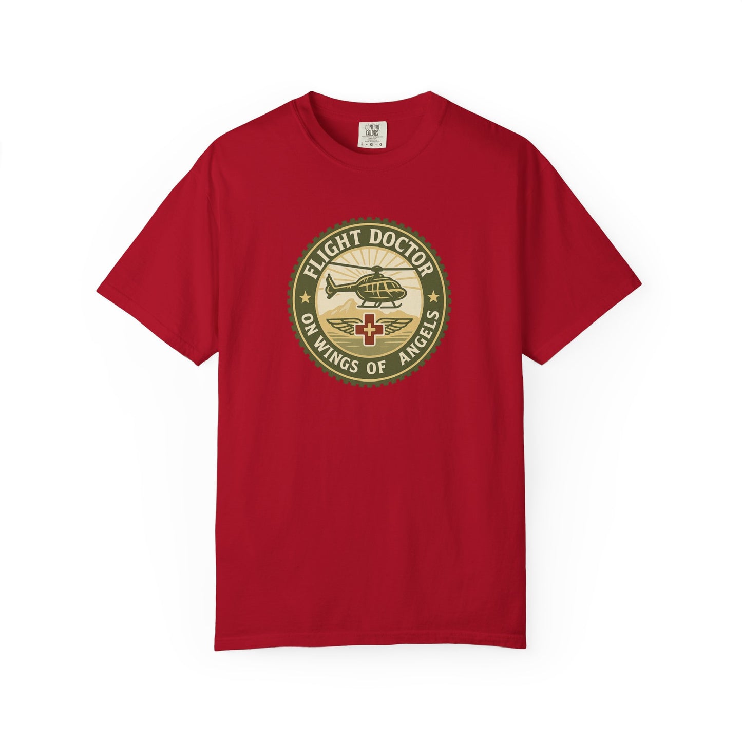 MEDEVAC Flight Doctor T-shirt, front