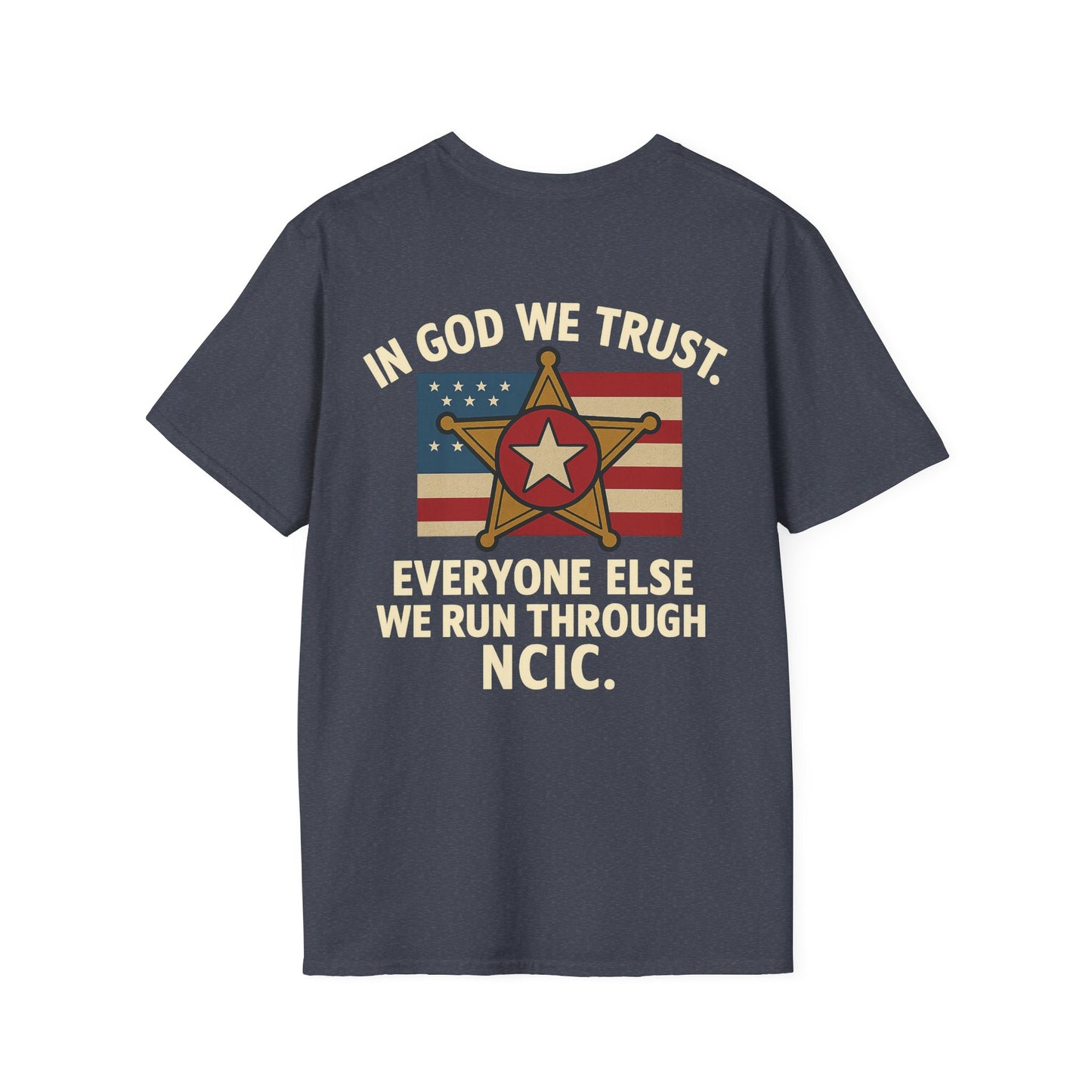 NCIC T-Shirt, back
