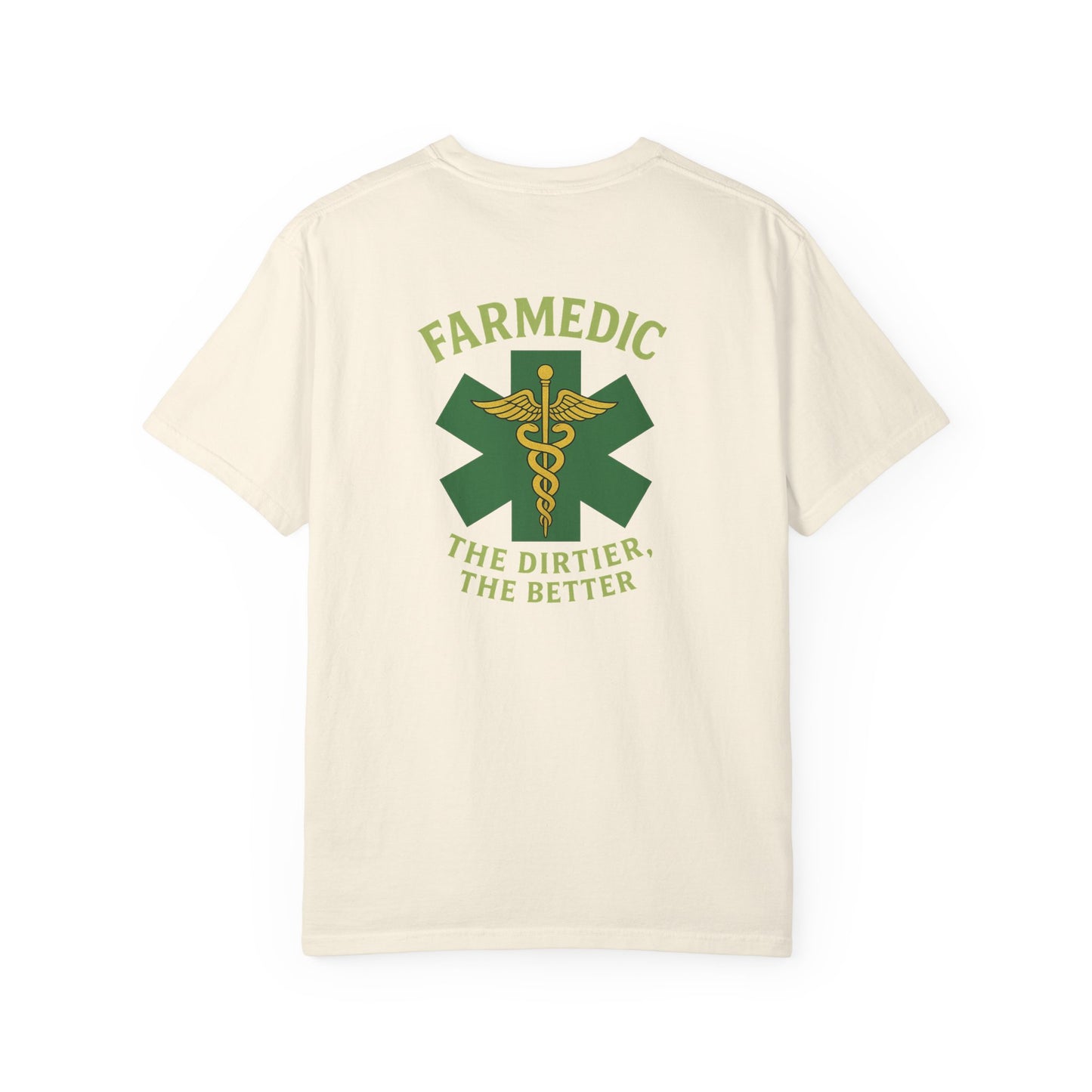 Farmedic T-shirt, back/front logo