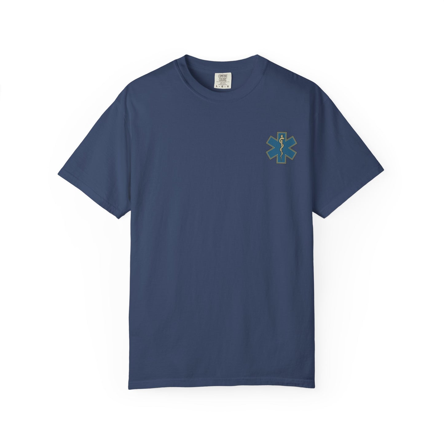 Heaven & Hell EMS T-shirt, back/front logo