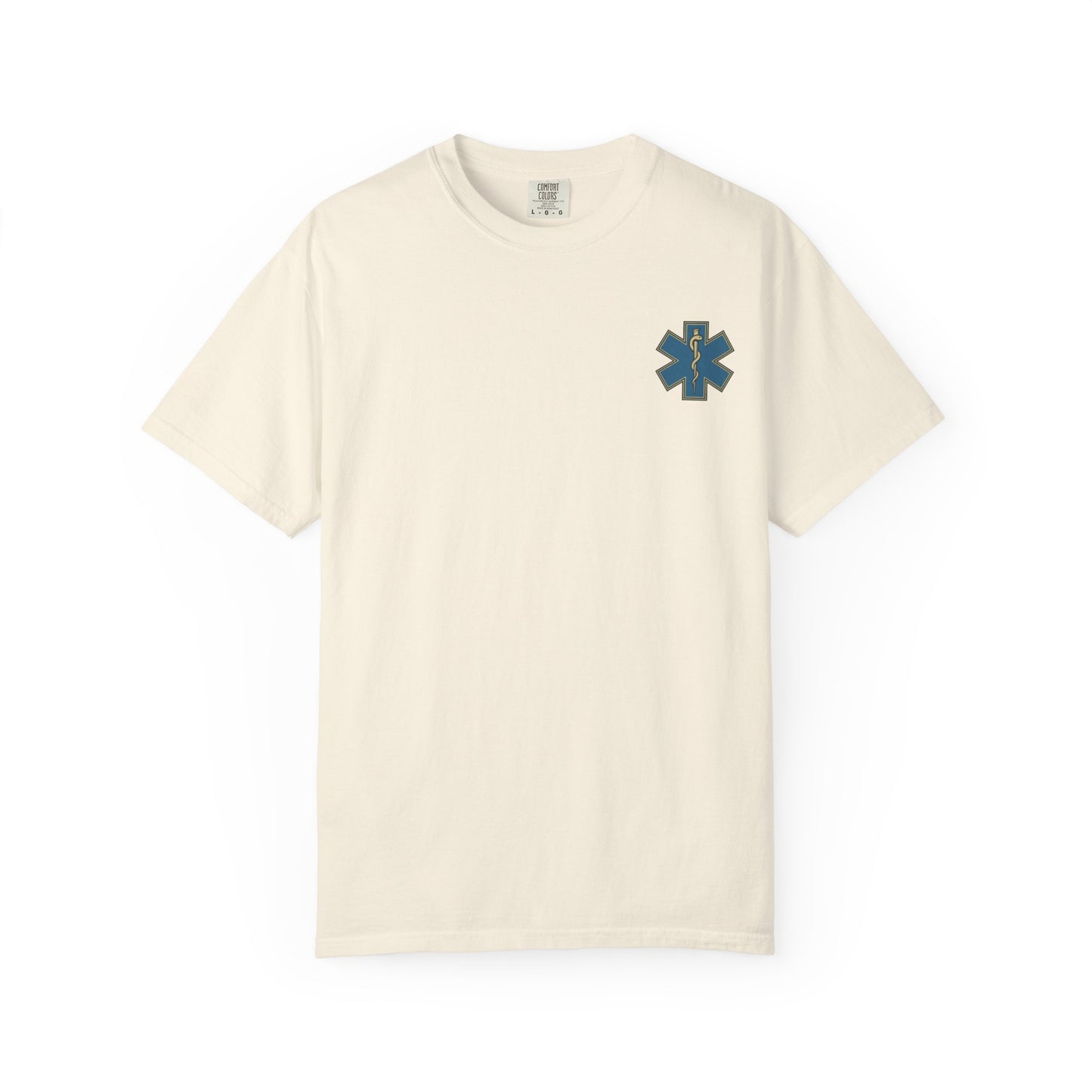 BLS/ALS for EMT T-shirt, back/front logo