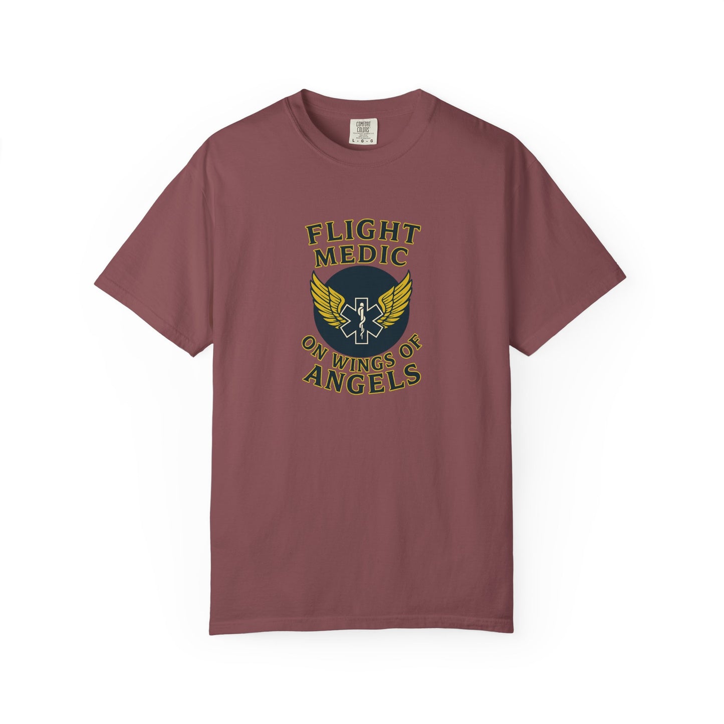 Flight Medic Angel Wings T-shirt, front