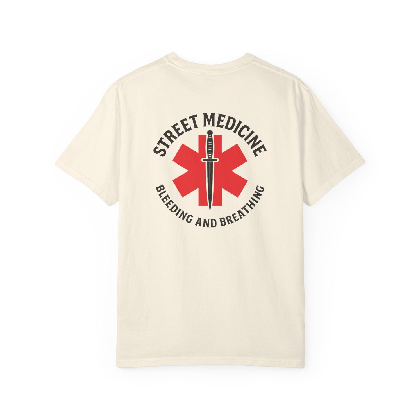 Street Medicine T-shirt, back/front logo