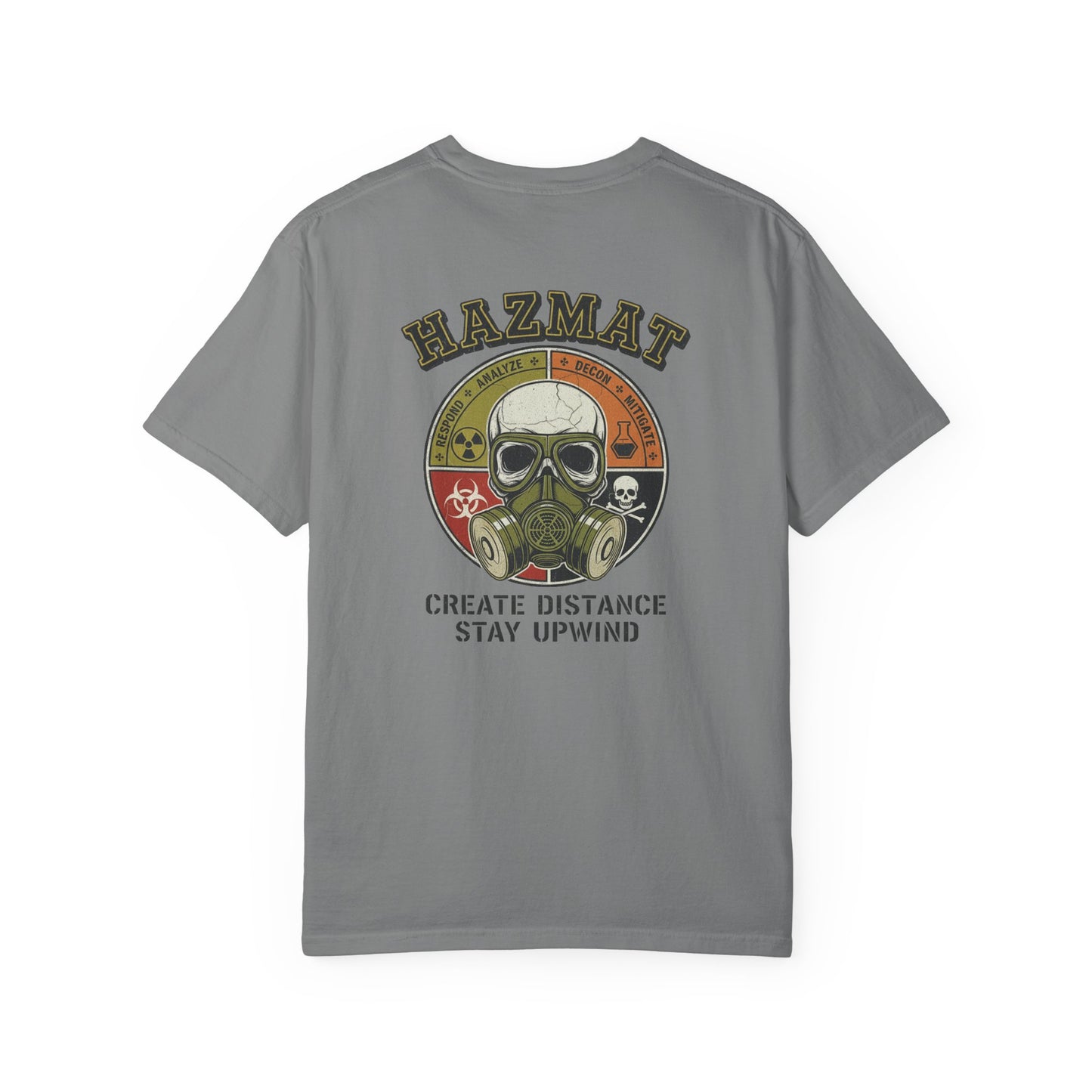 HAZMAT T-shirt, back/front logo