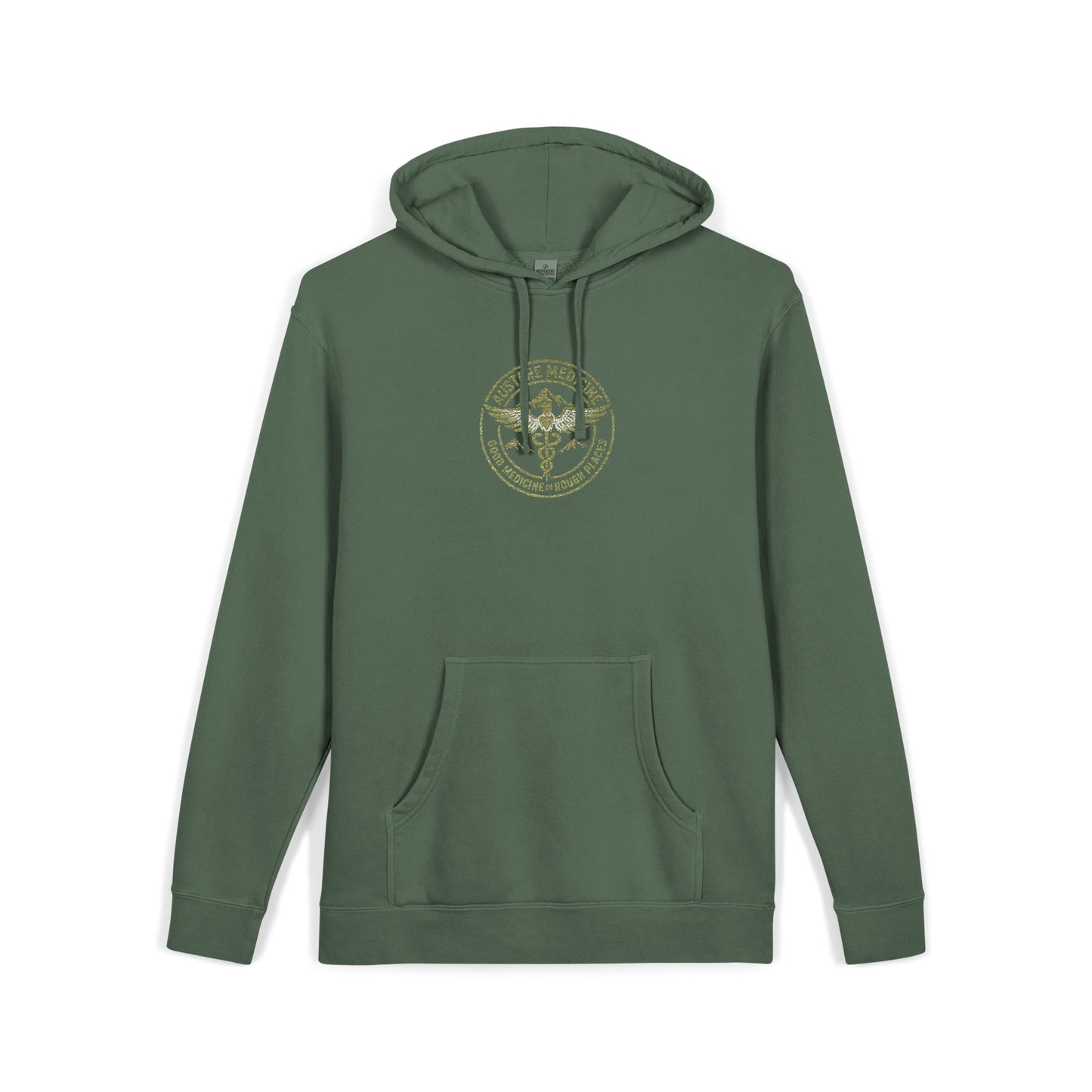 Rough Places Austere Medicine Pigment-Dyed Hoodie