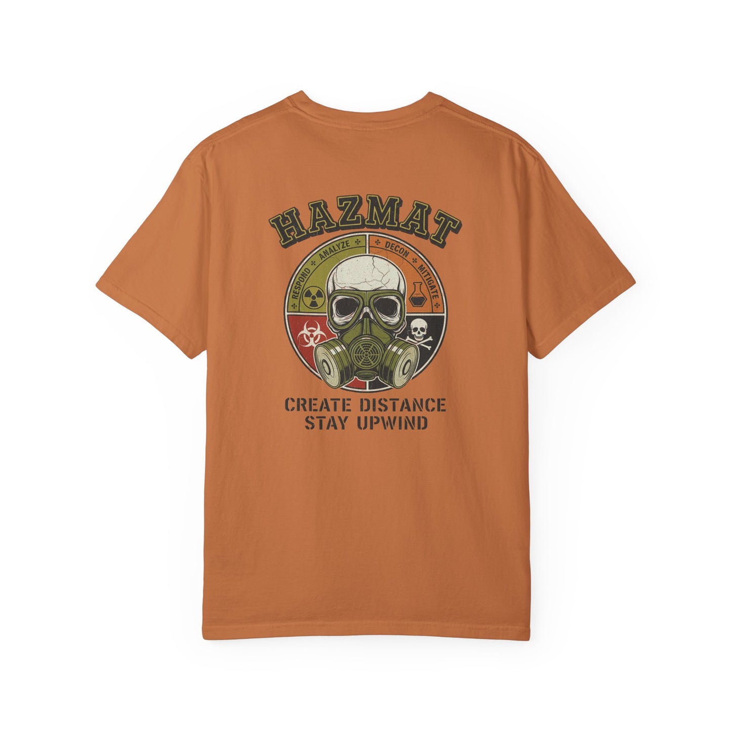 HAZMAT T-shirt, back/front logo