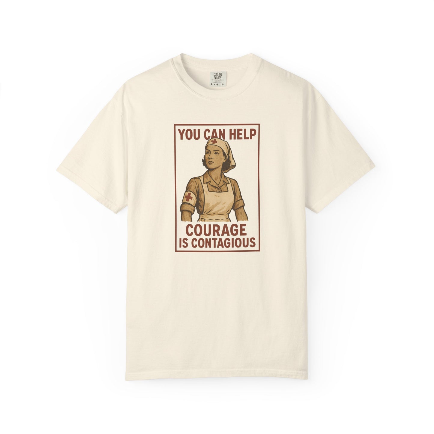 Nurse Courage T-shirt, front
