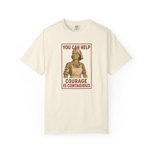 Nurse Courage T-shirt, front