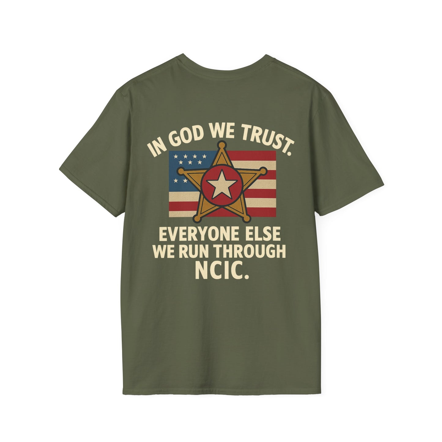 NCIC T-Shirt, back