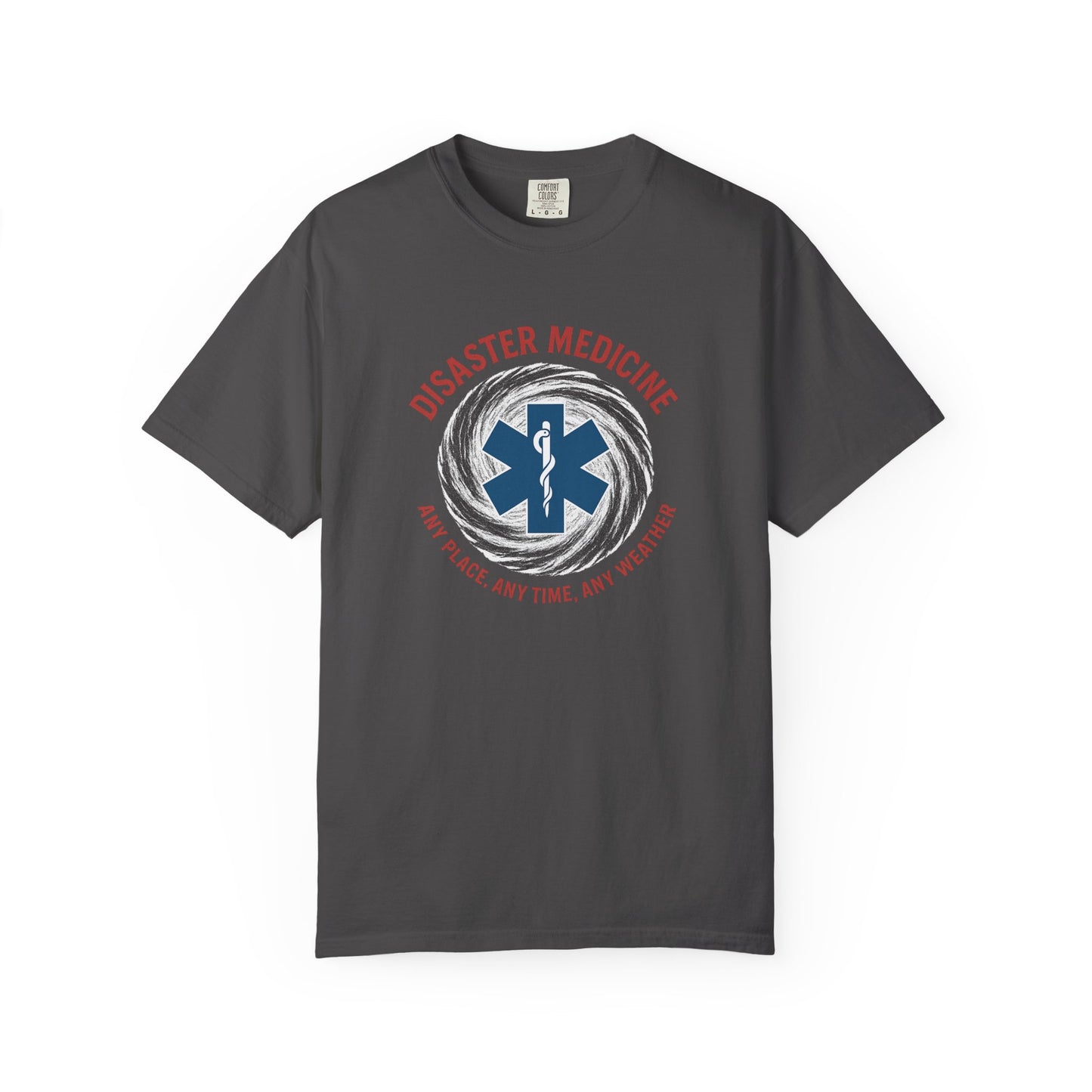 Disaster Medicine T-shirt, front