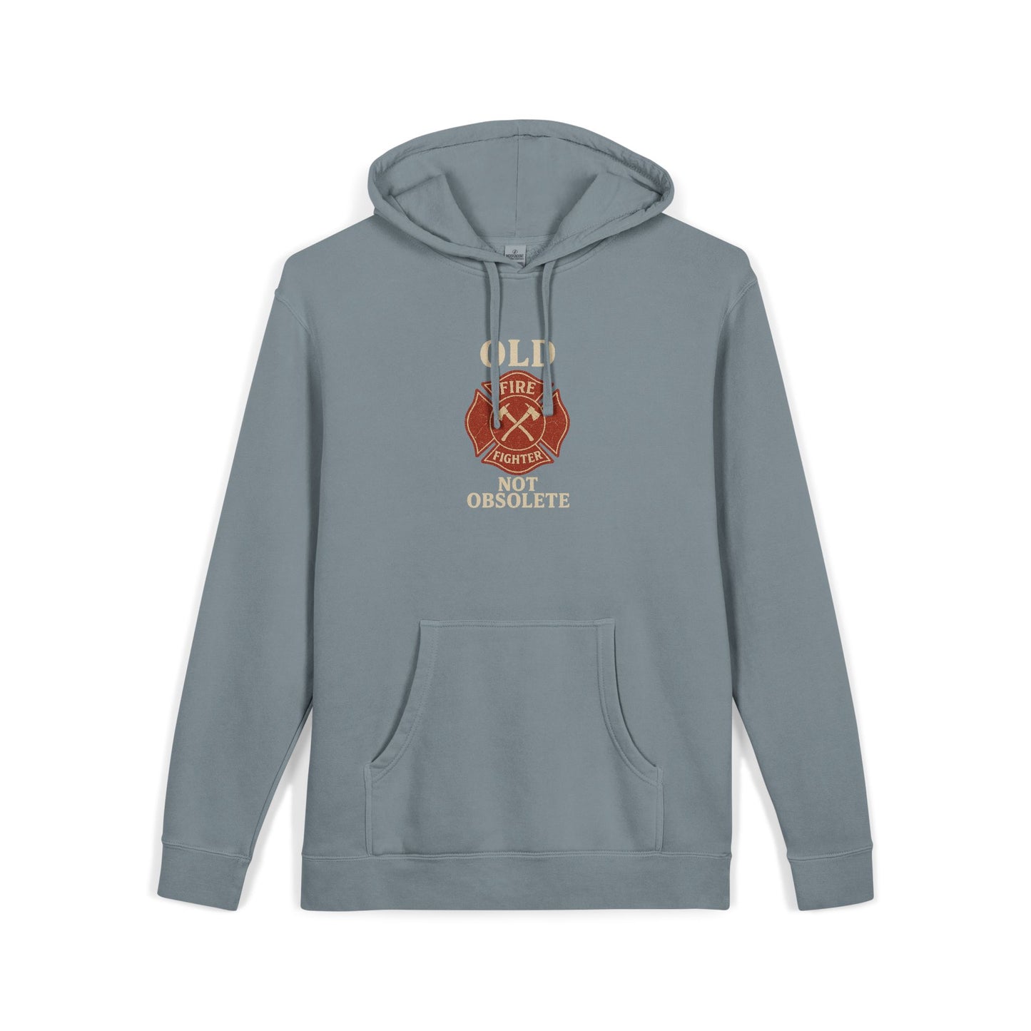 Not Obsolete Fire Pigment Dyed Hoodie