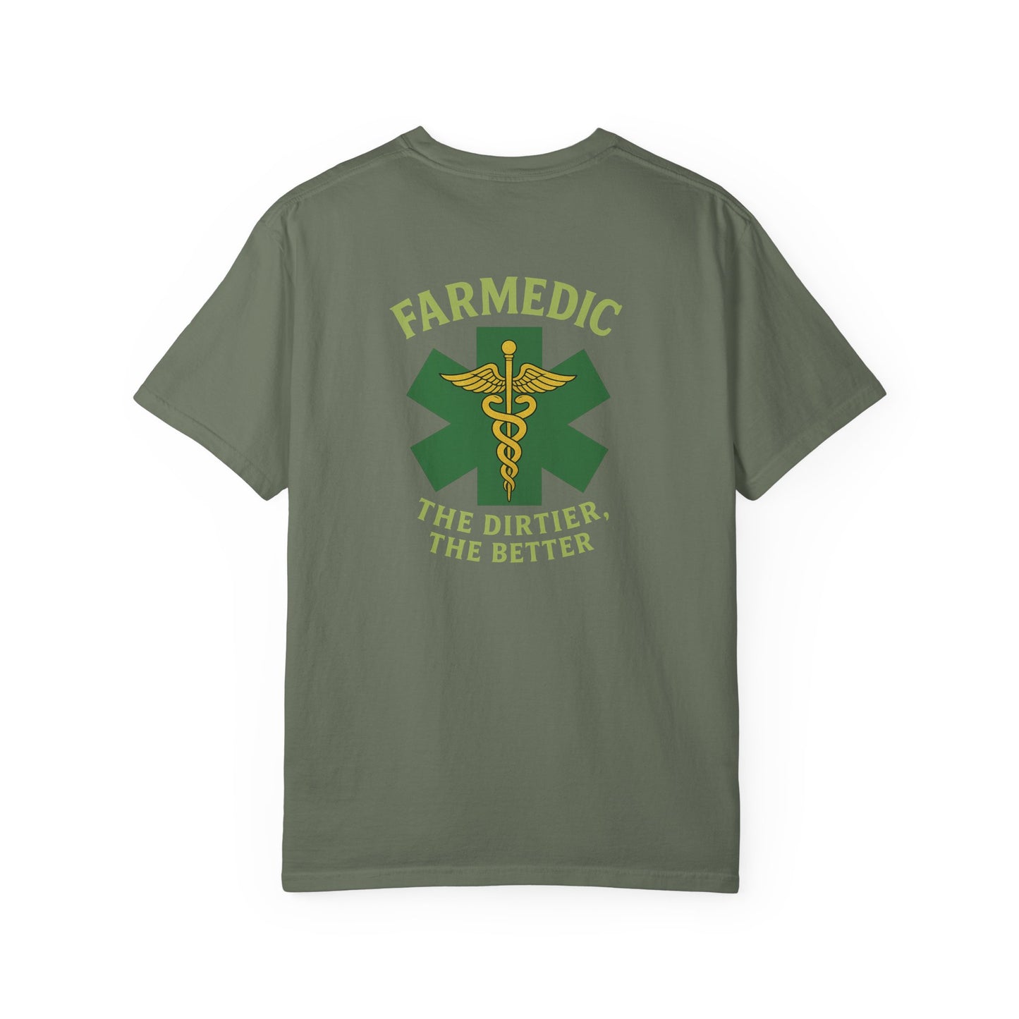 Farmedic T-shirt, back/front logo