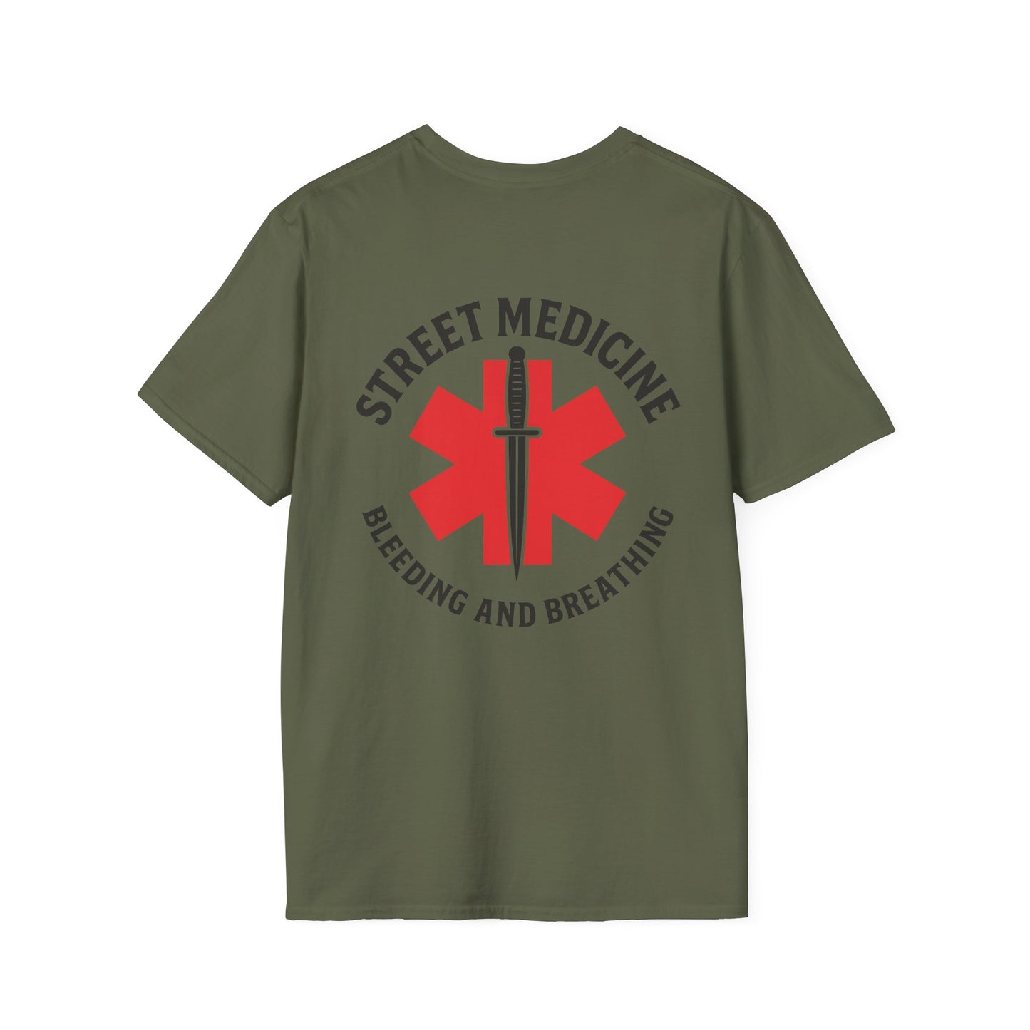 Street Medicine T-Shirt, back/front logo