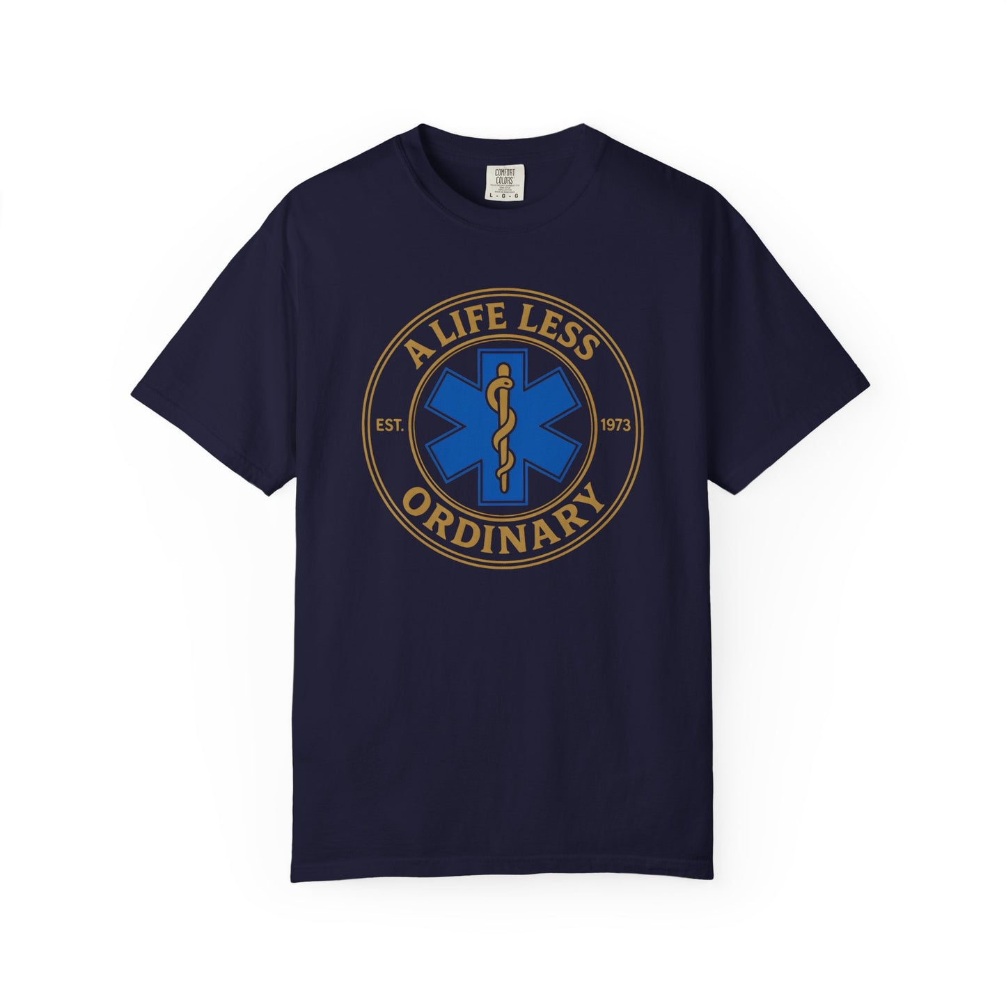 Less Ordinary Est. 1973 T-Shirt, front