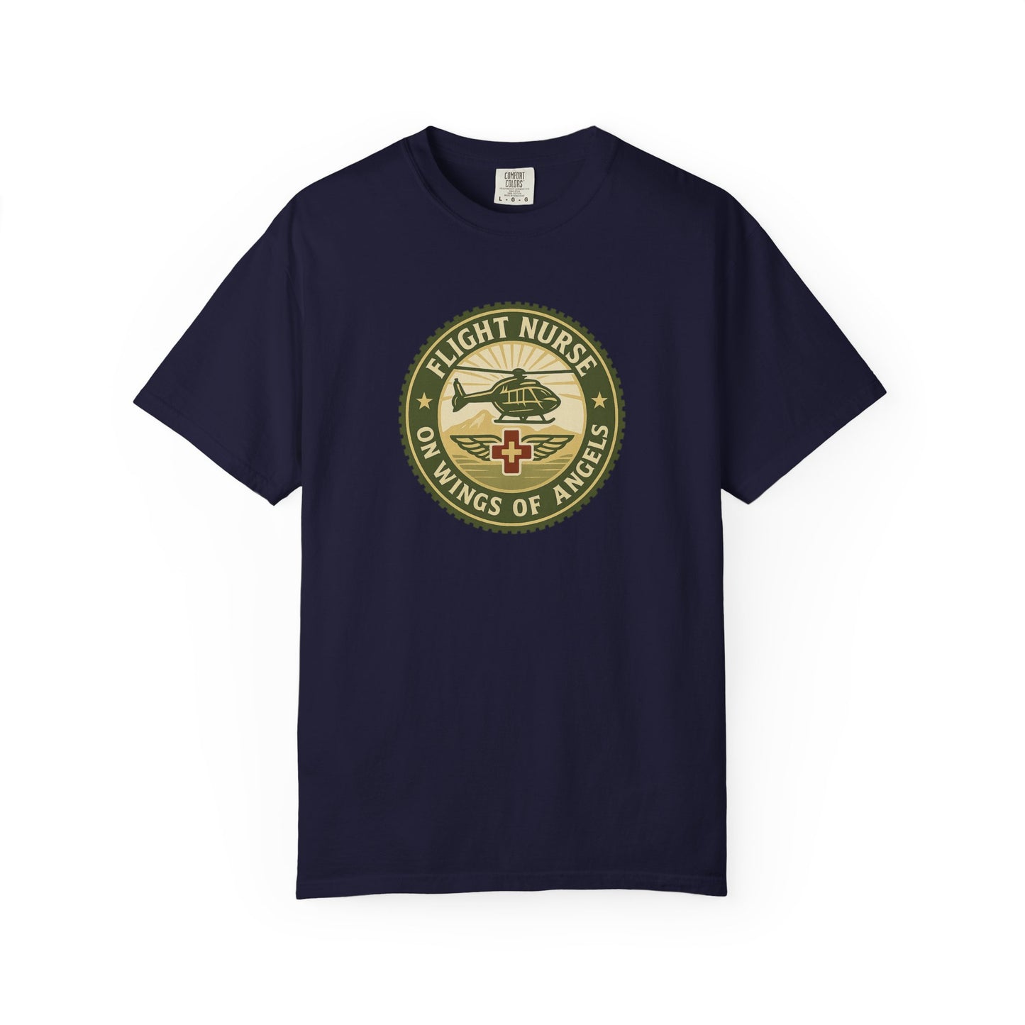 MEDEVAC Flight Nurse T-shirt, front