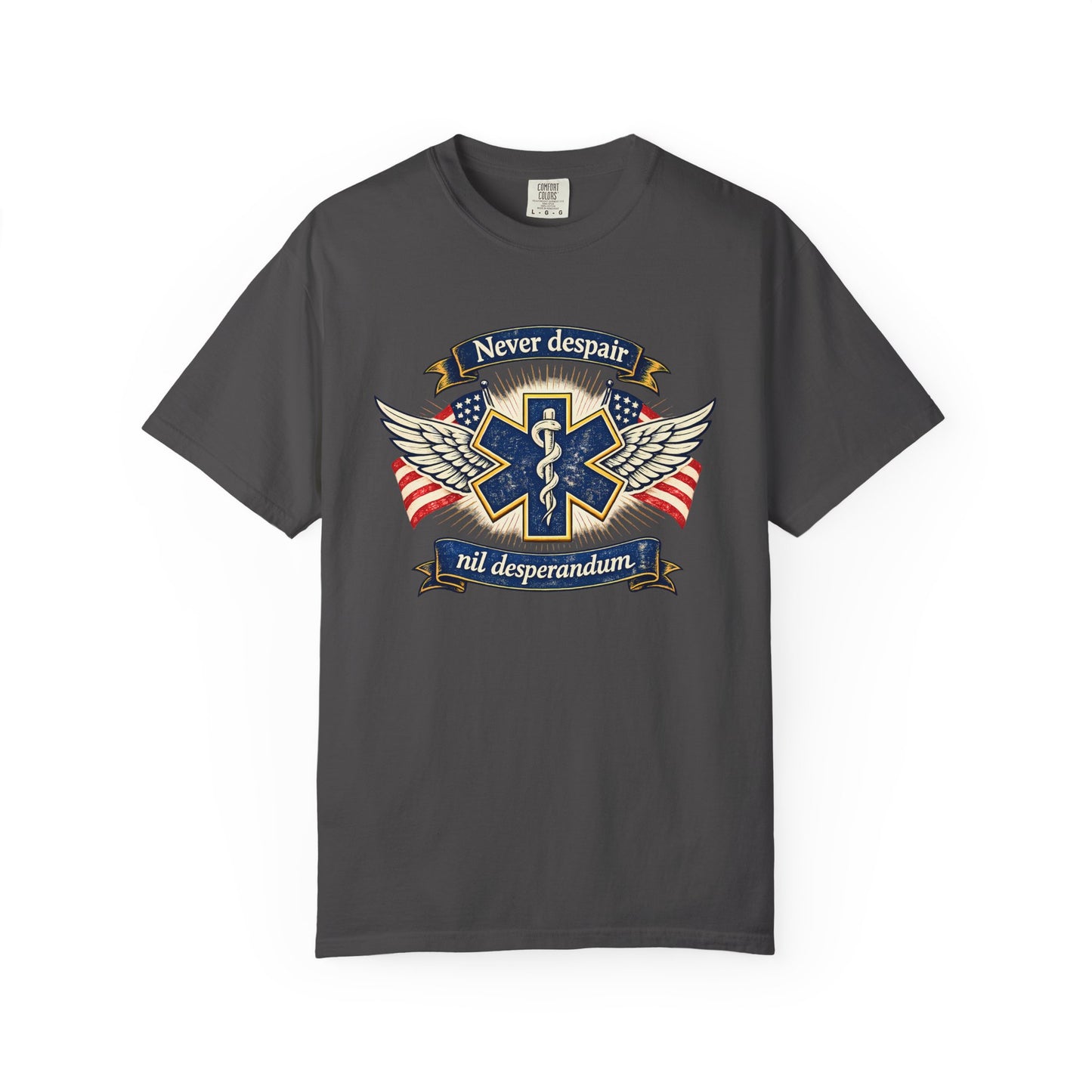 Nil desperandum T-Shirt, front