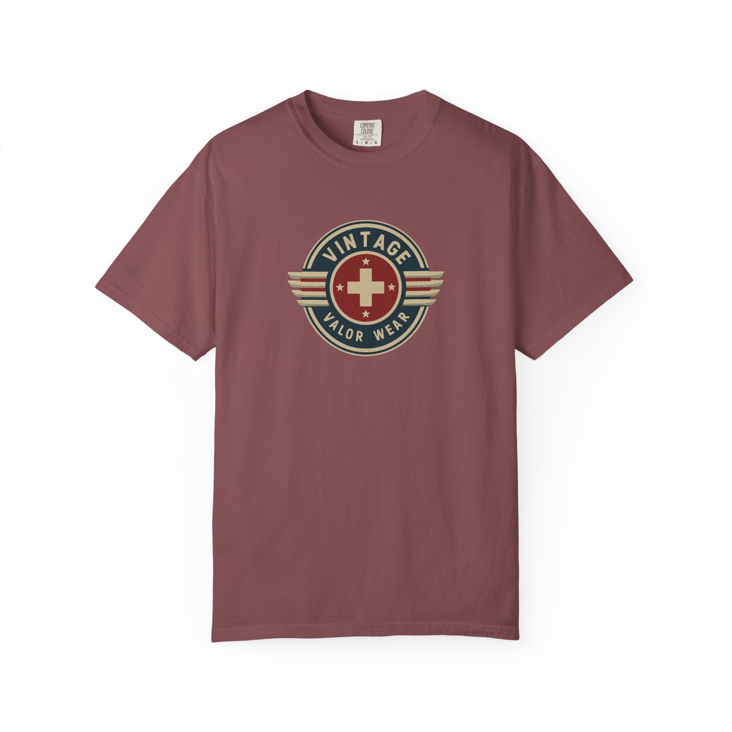 Vintage Valor Wear T-shirt, front