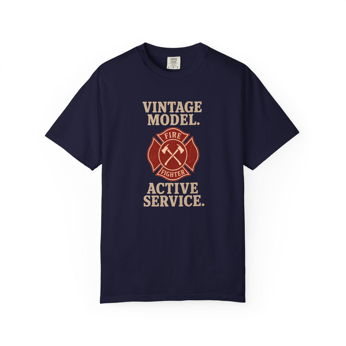Vintage Model Fire T-shirt, front