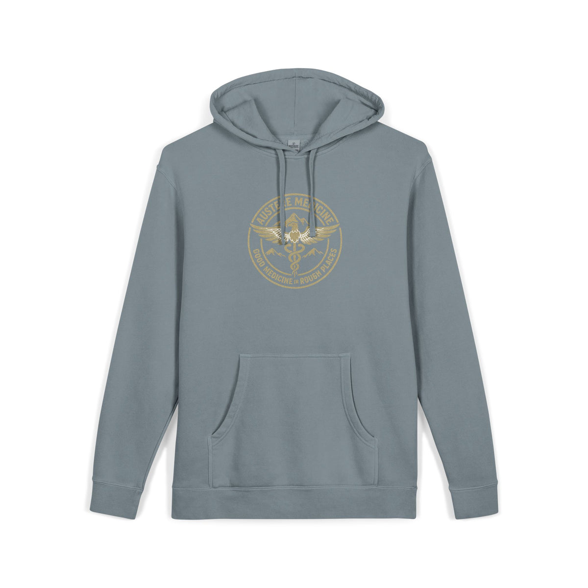 Rough Places Austere Medicine Pigment Dyed Hoodie