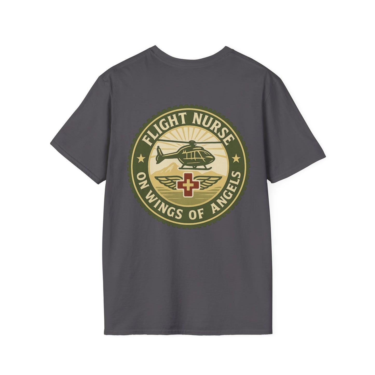 MEDEVAC T-Shirt Flight Nurse, back/front logo