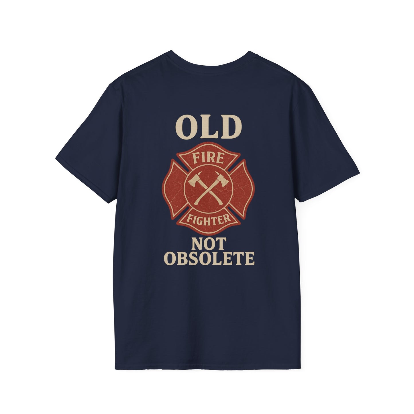 Not Obsolete T-Shirt Fire, back