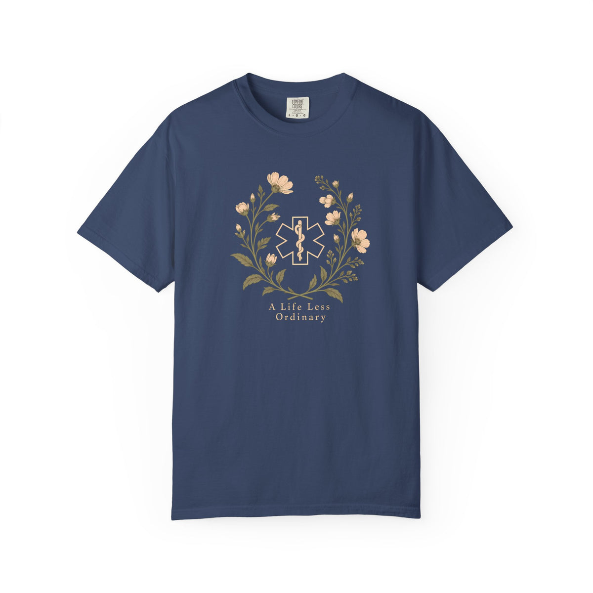 Life Less Ordinary Botanical T-Shirt, front