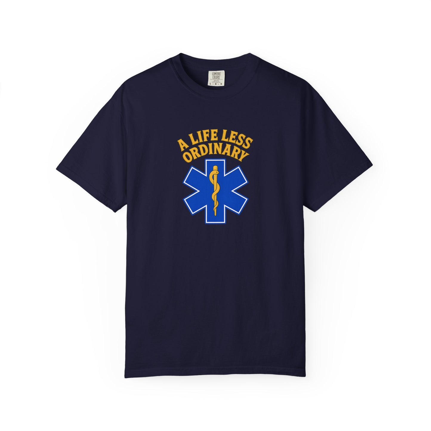 Life Less Ordinary T-shirt, front