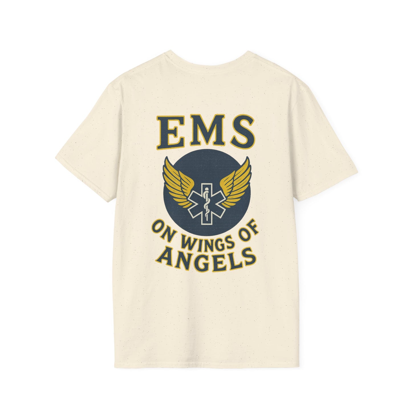 Wings of Angels EMS T-Shirt, back/front logo
