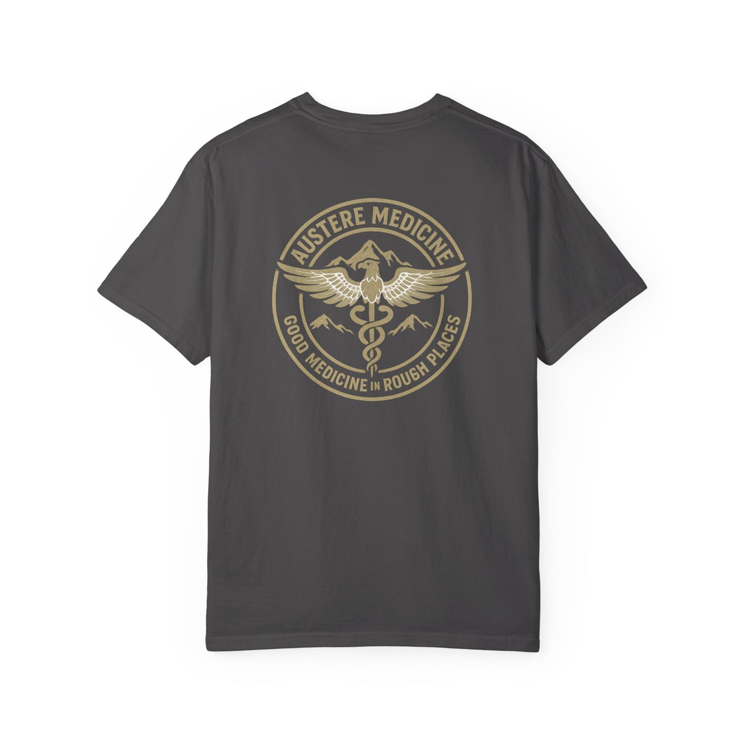 Rough Places T-shirt, back/front logo