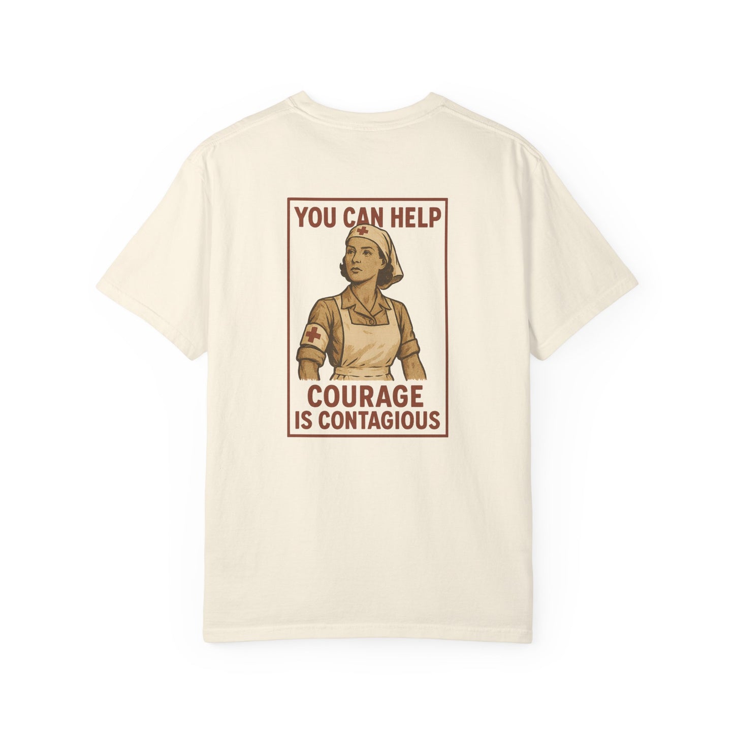 Nurse Courage T-shirt, back