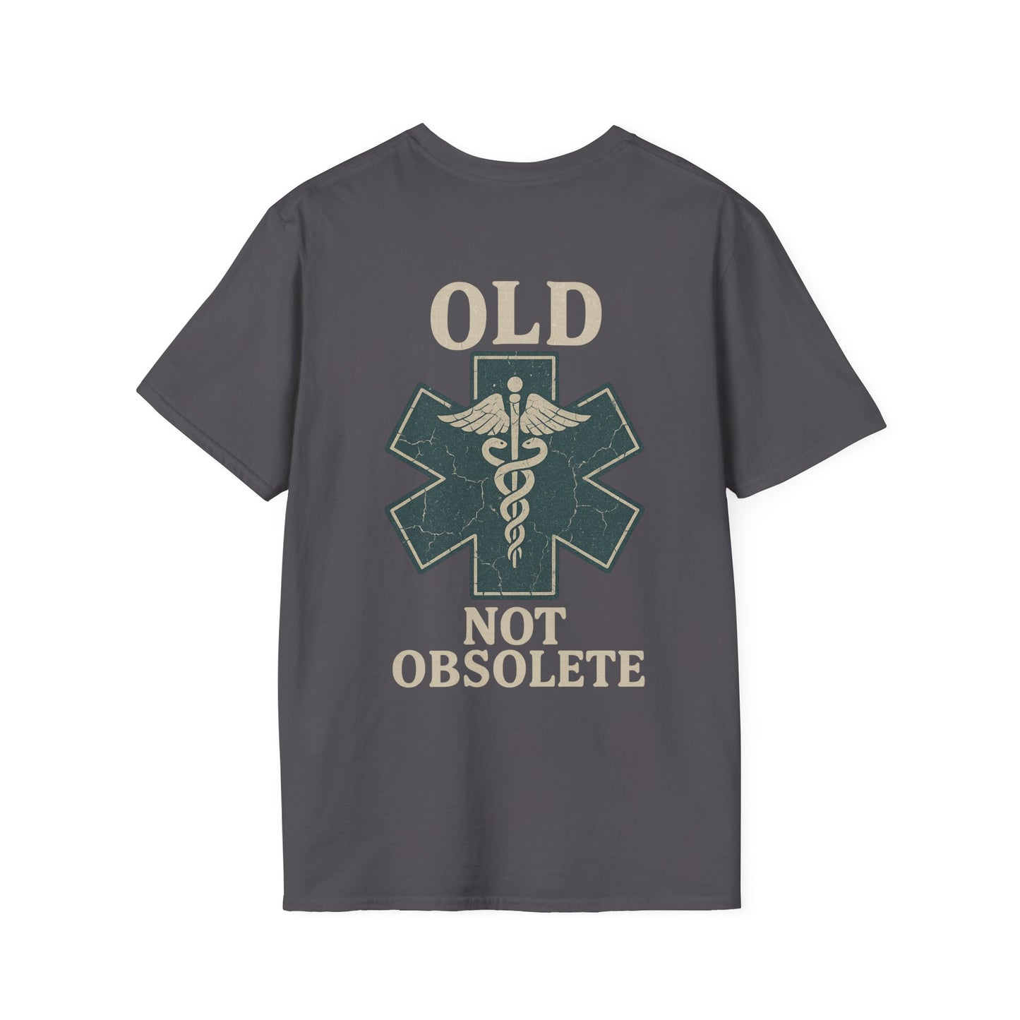Not Obsolete T-Shirt EMS, back/front logo