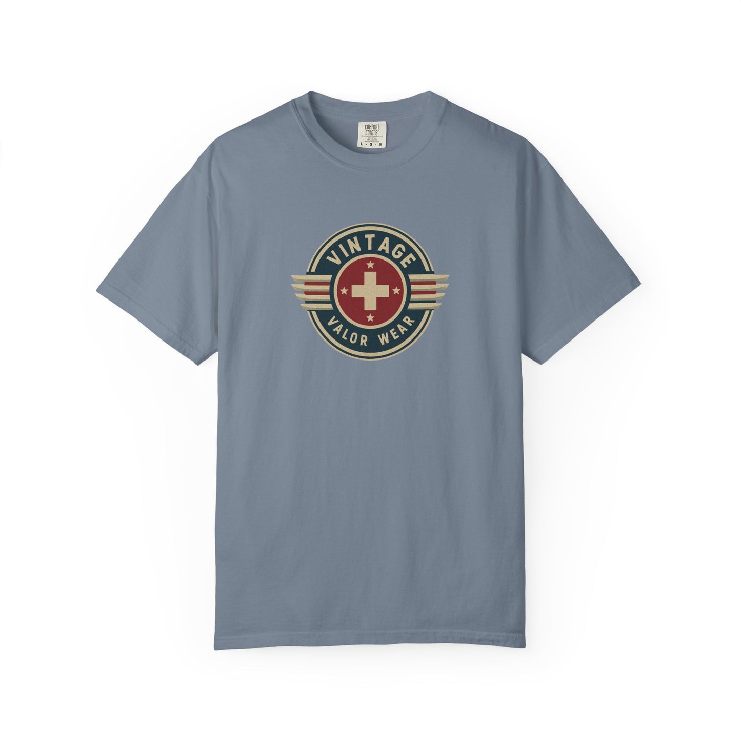 Vintage Valor Wear T-shirt, front