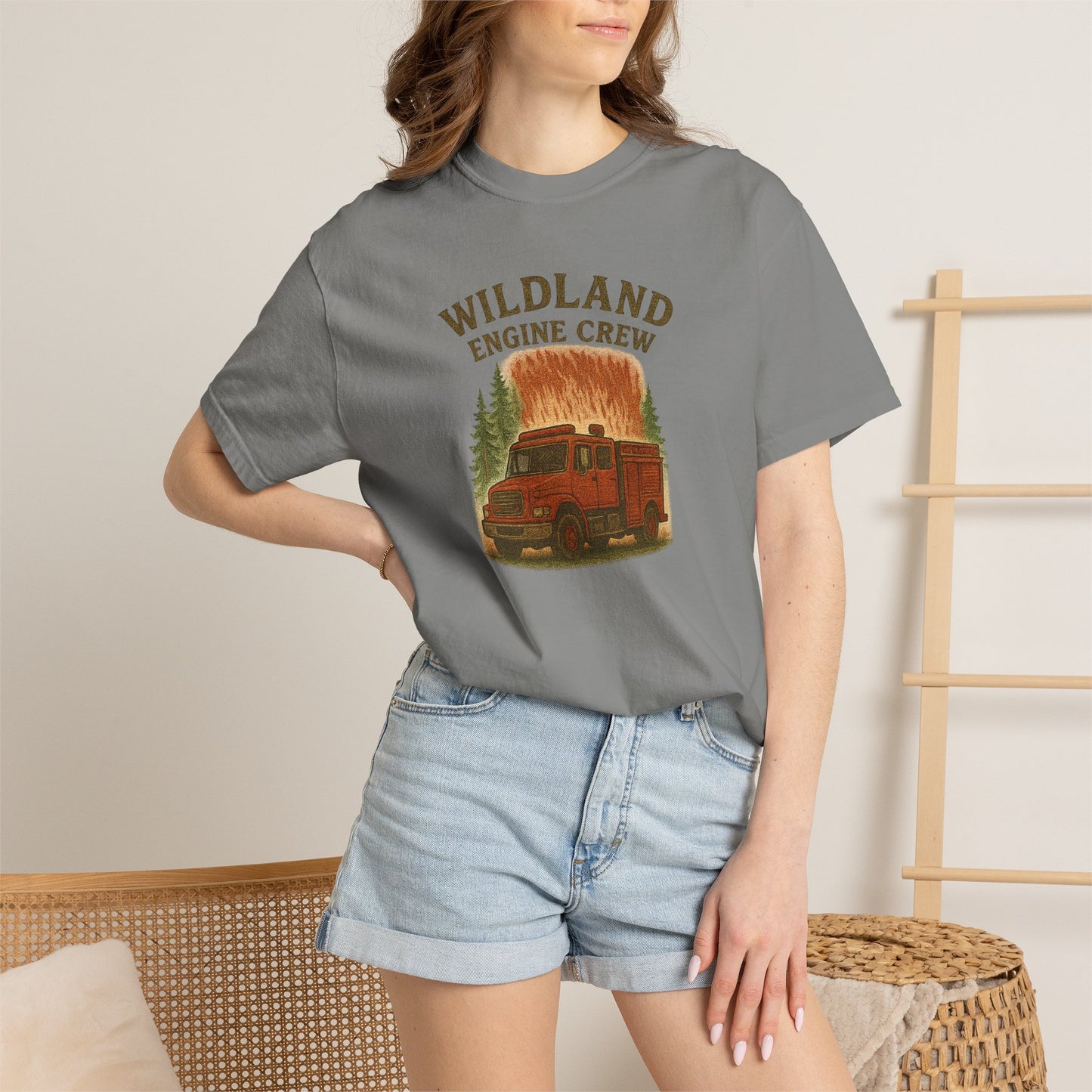 Engine Crew T-shirt (style 1), front