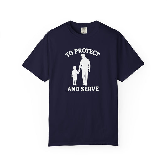 Protect and Serve T-Shirt, front