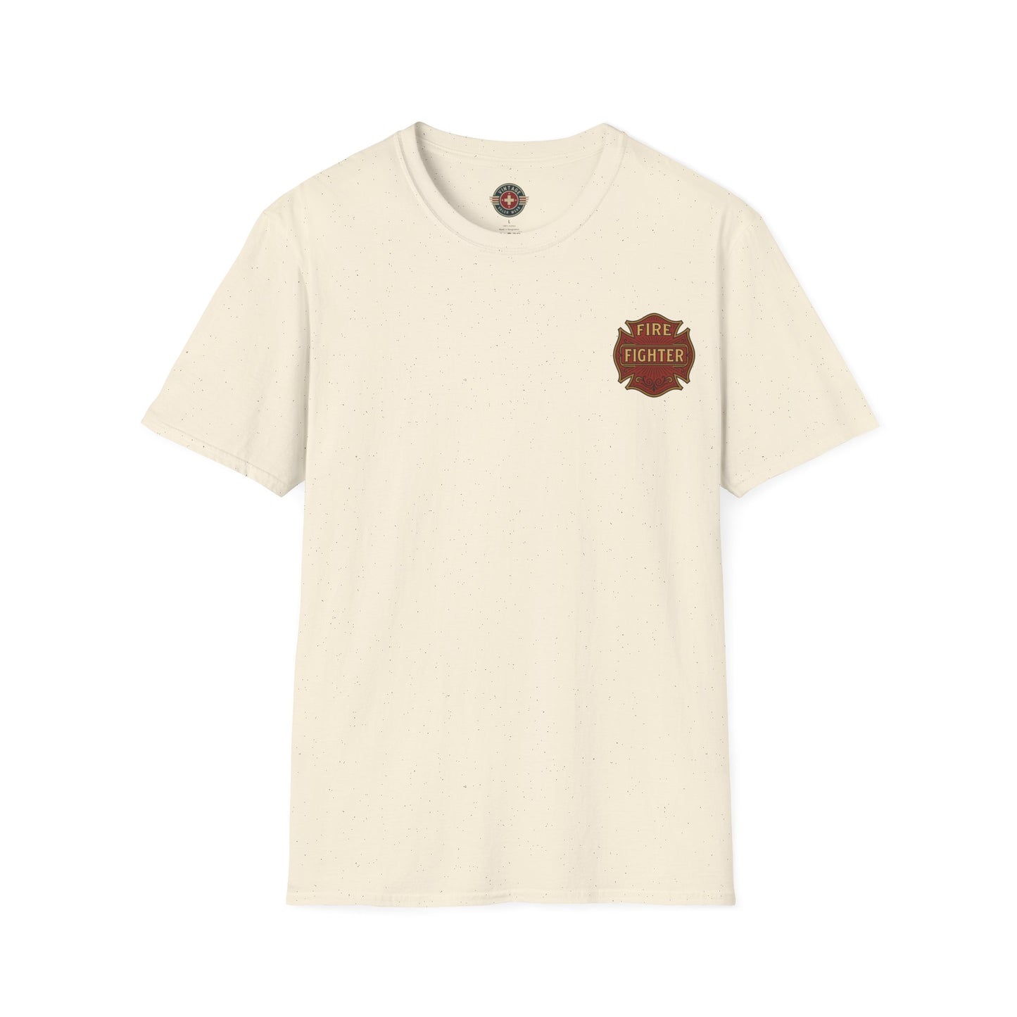 Til the Job is Done Fire T-Shirt, back/front logo