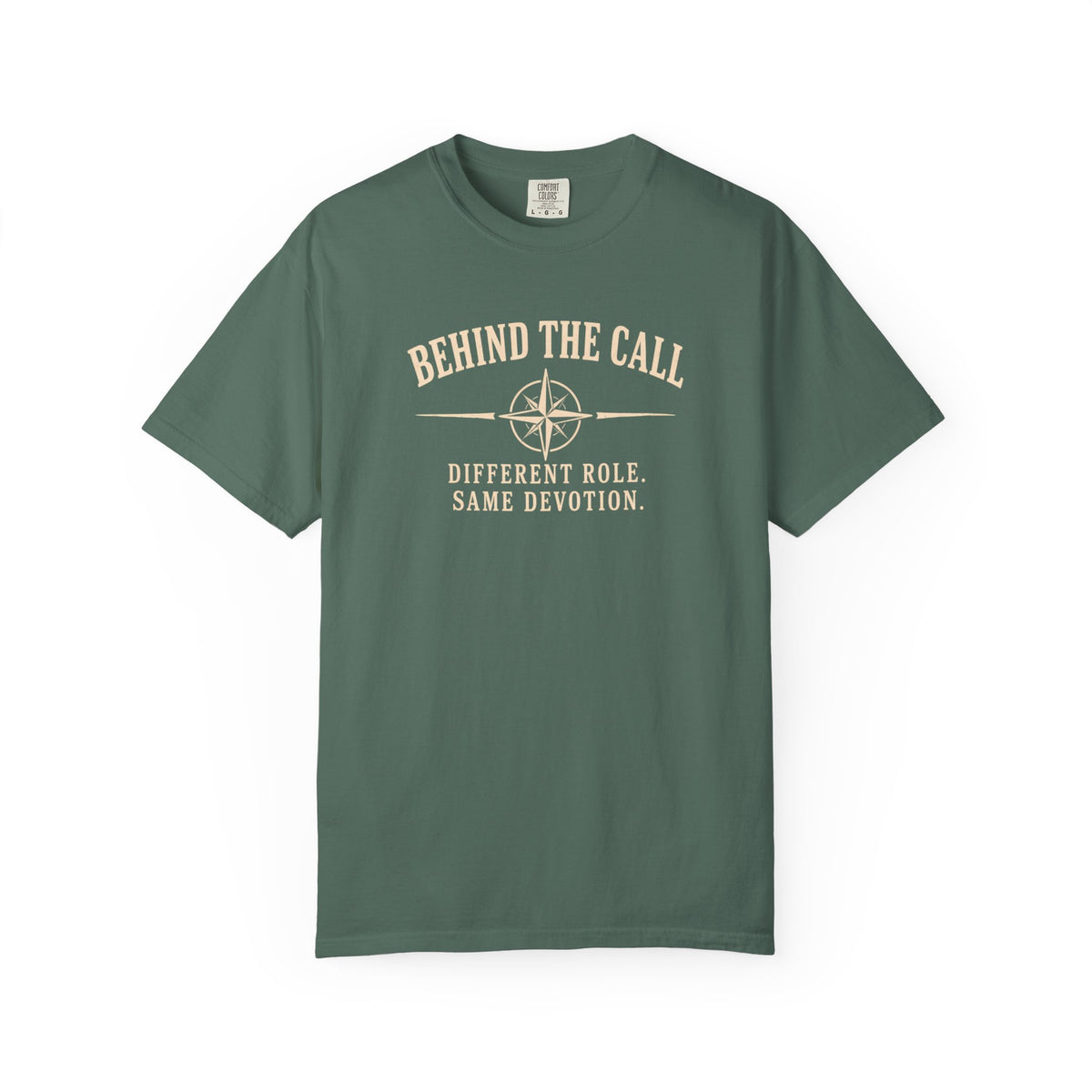 Behind the Call T-Shirt, front