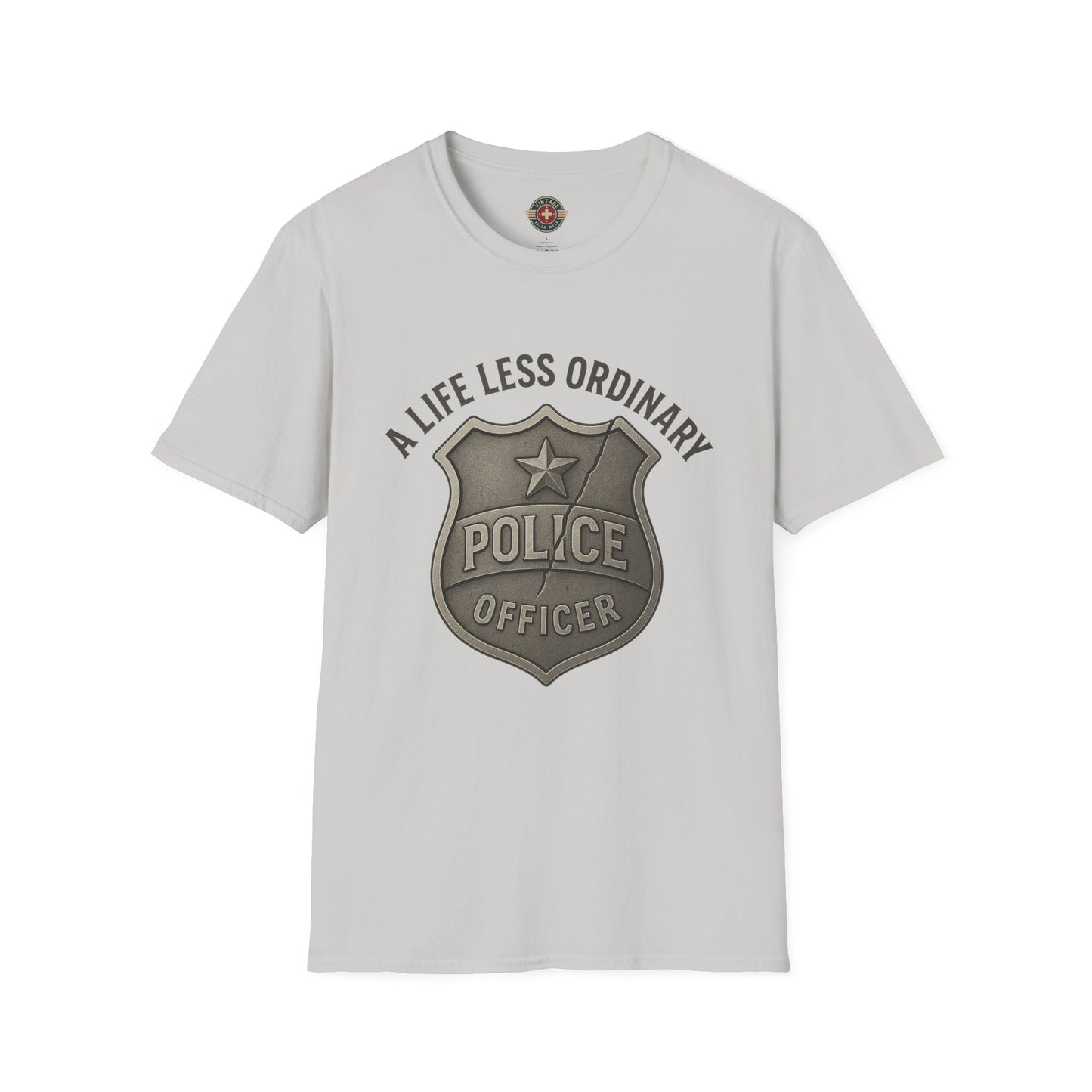 Life Less Ordinary T-Shirt Police, front