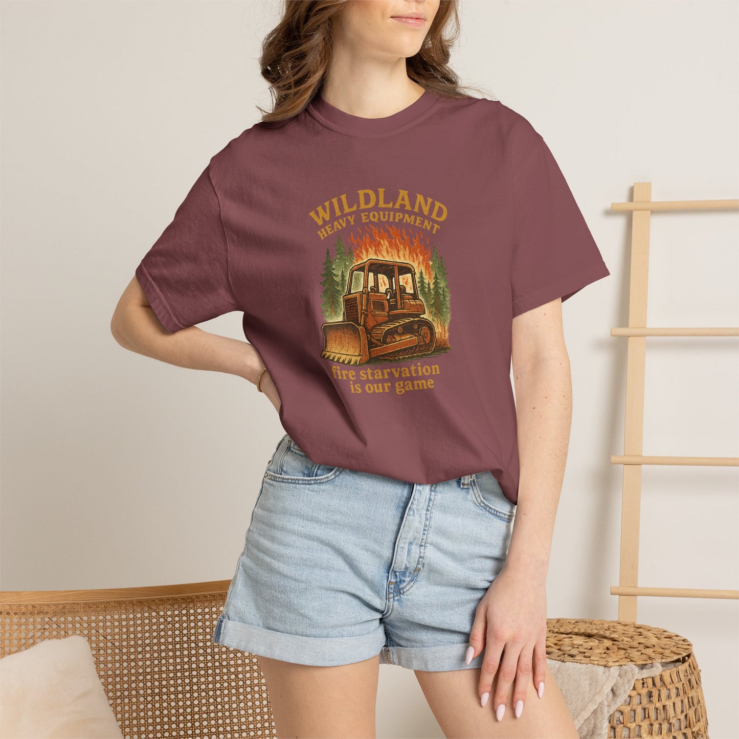 Heavy Equip T-shirt, front
