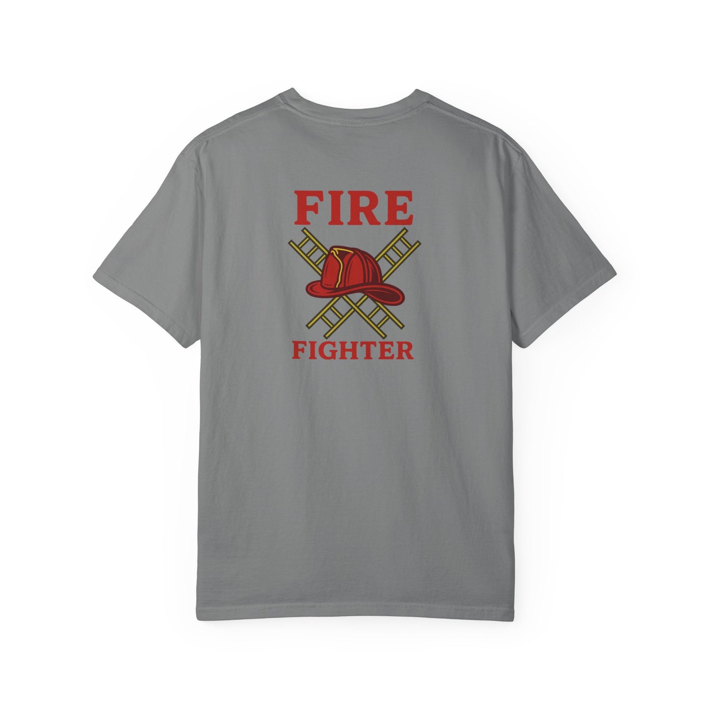 Firefighter T-shirt, back/front logo