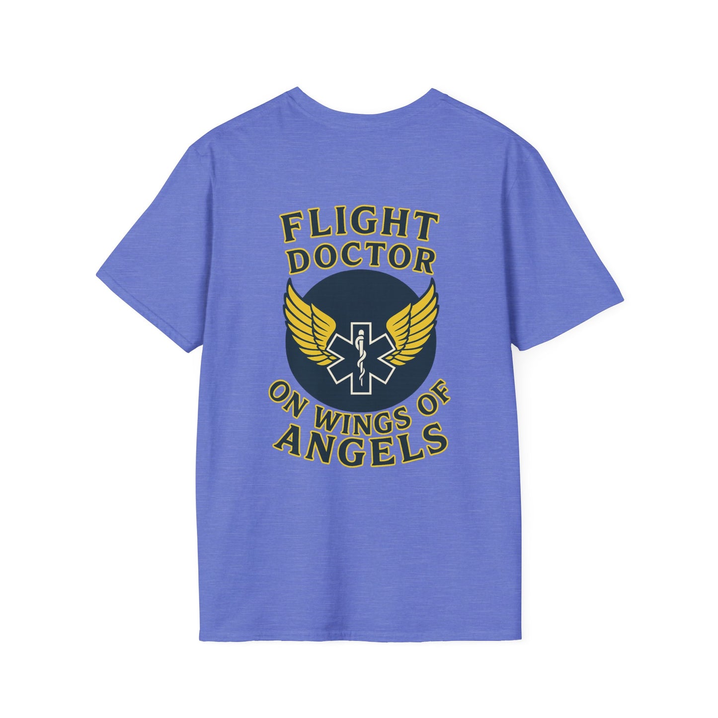 On Wings T-Shirt Flight Doctor, back/front logo