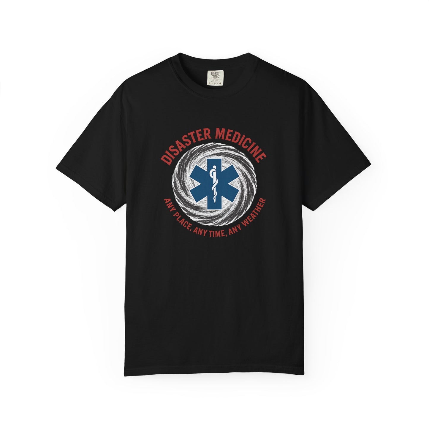 Disaster Medicine T-shirt, front