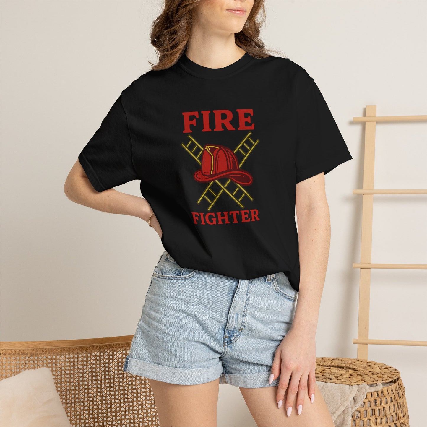 Firefighter T-shirt, front