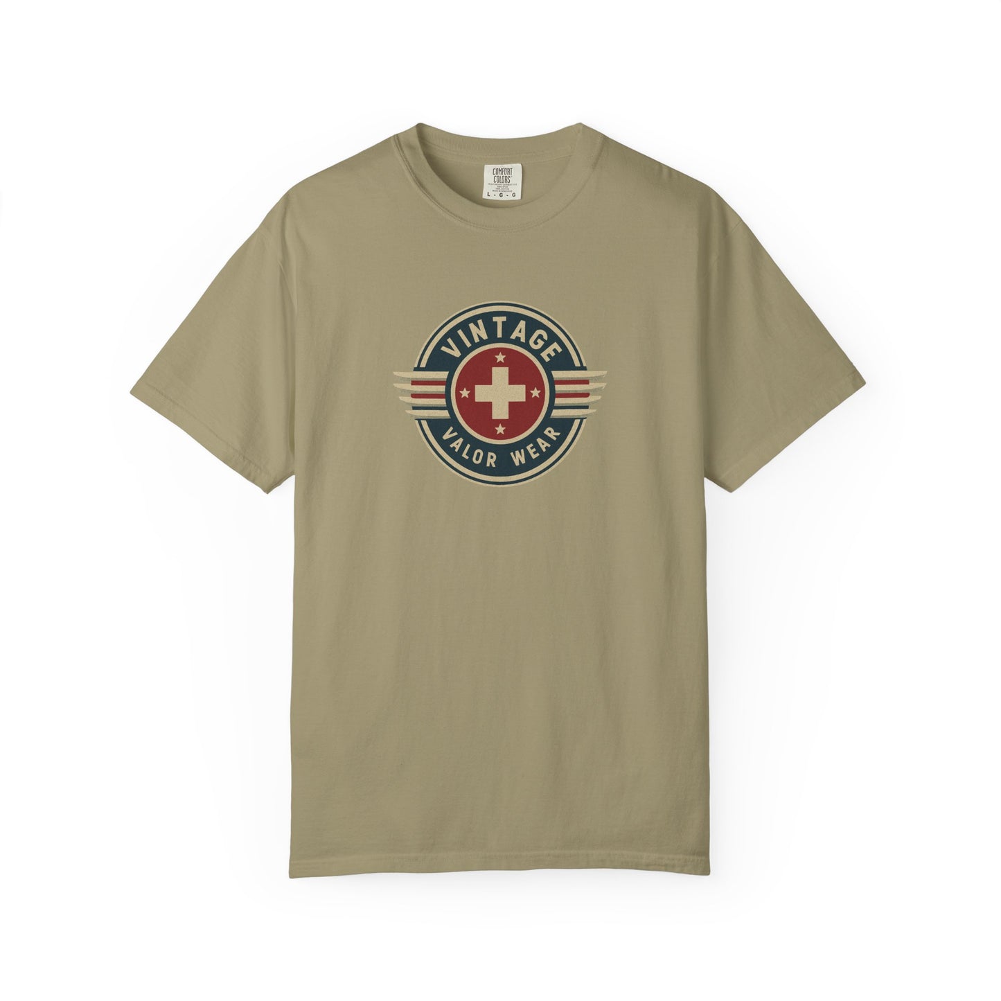 Vintage Valor Wear T-shirt, front