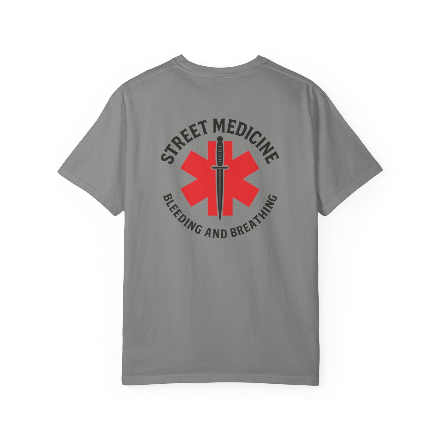 Street Medicine T-shirt, back/front logo