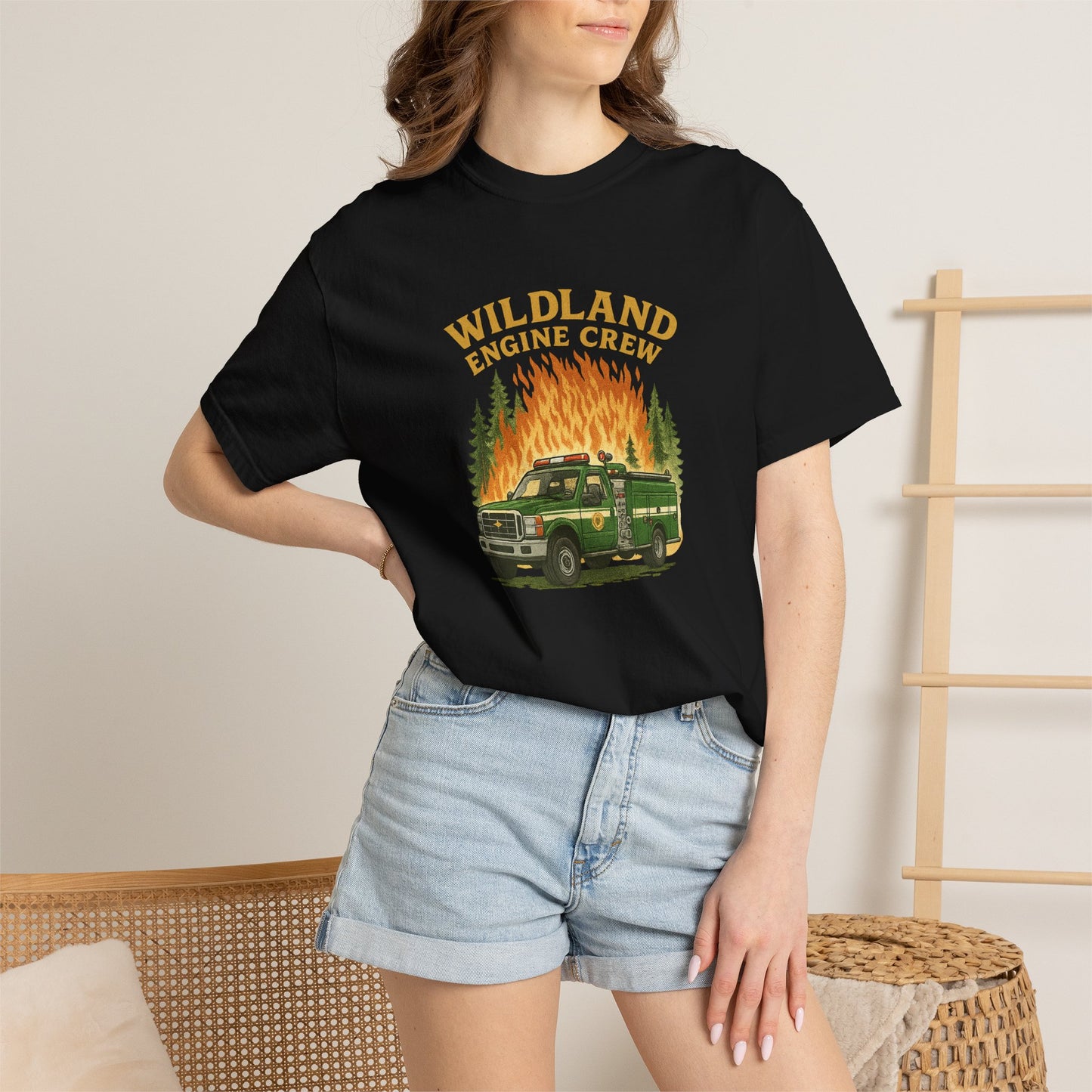 Engine Crew T-shirt (style 2), front