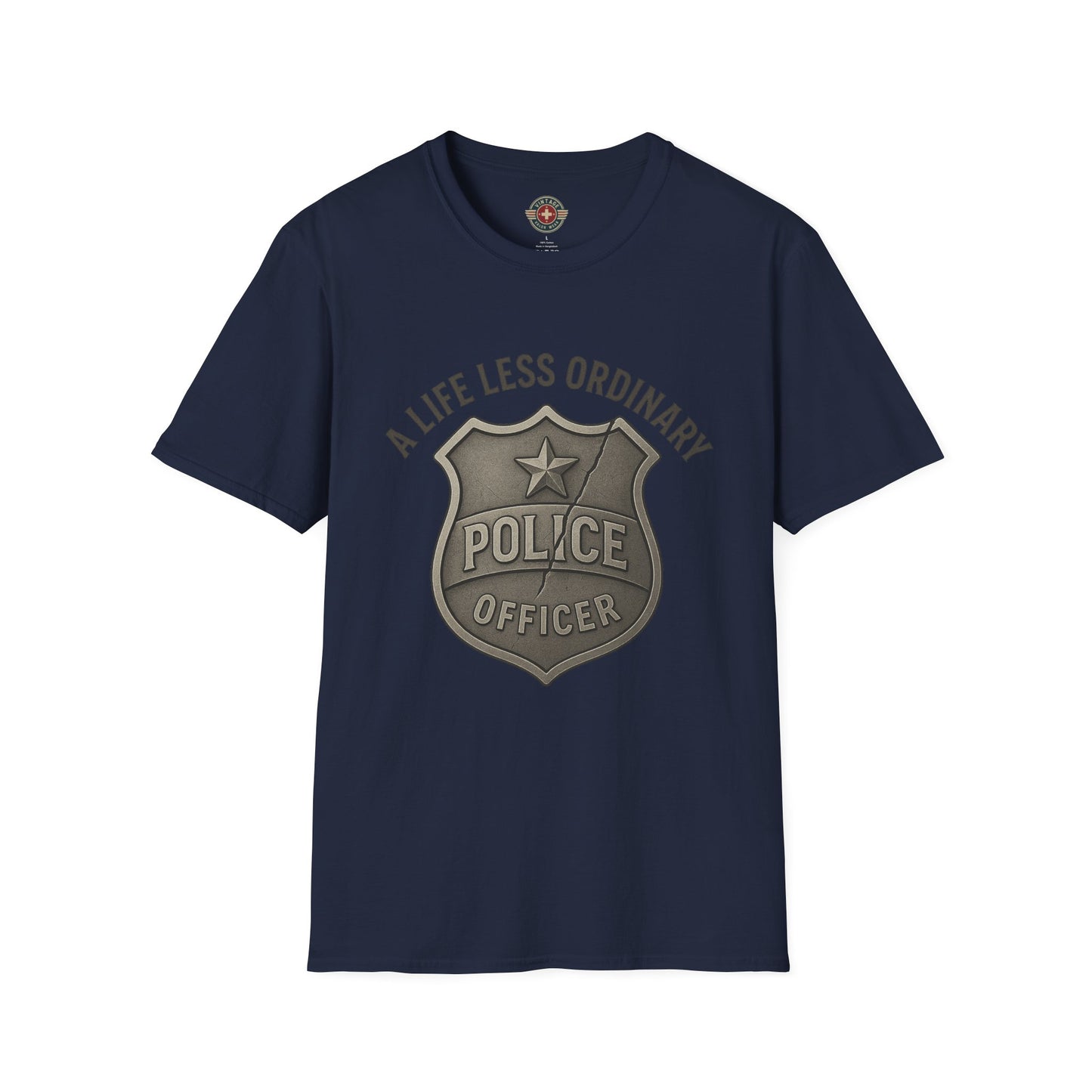 Life Less Ordinary T-Shirt Police, front