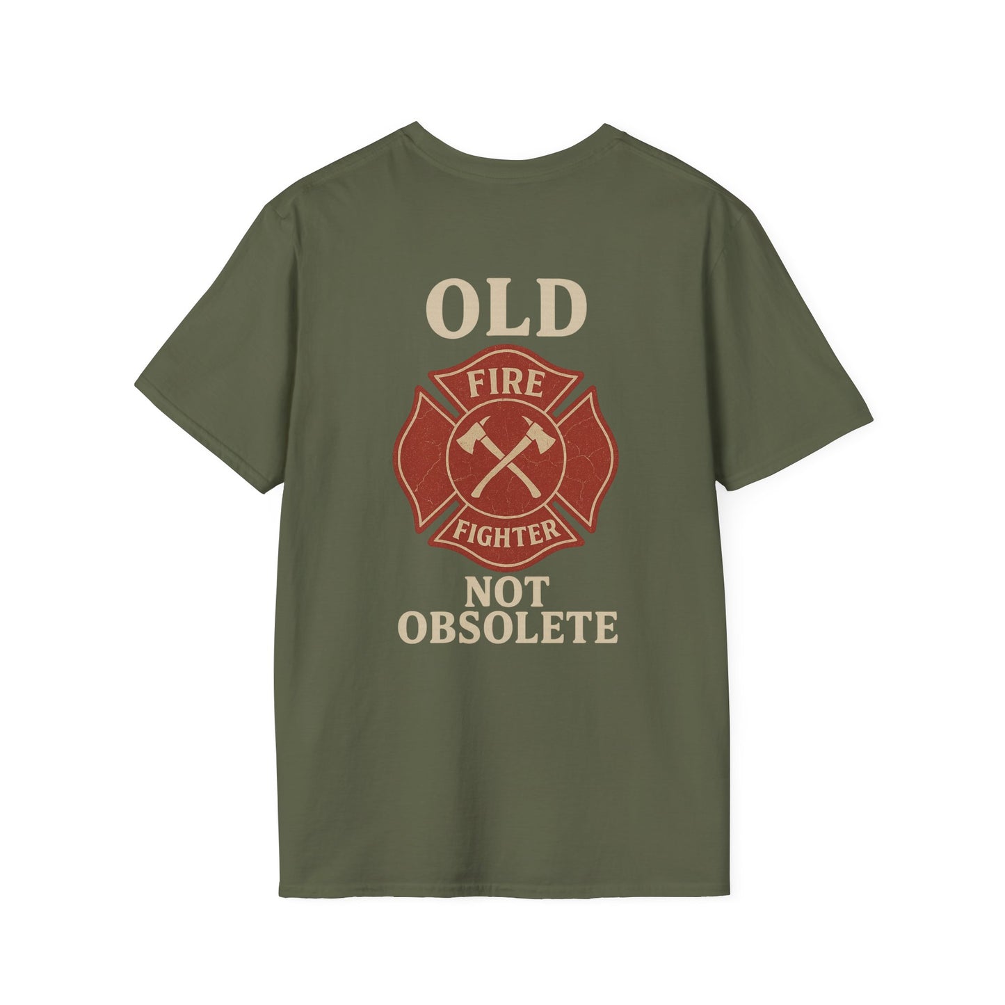 Not Obsolete T-Shirt Fire, back